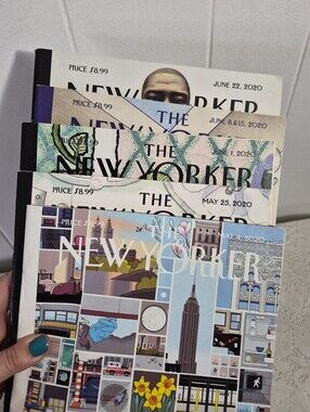 2020 The New Yorker 5 Issues